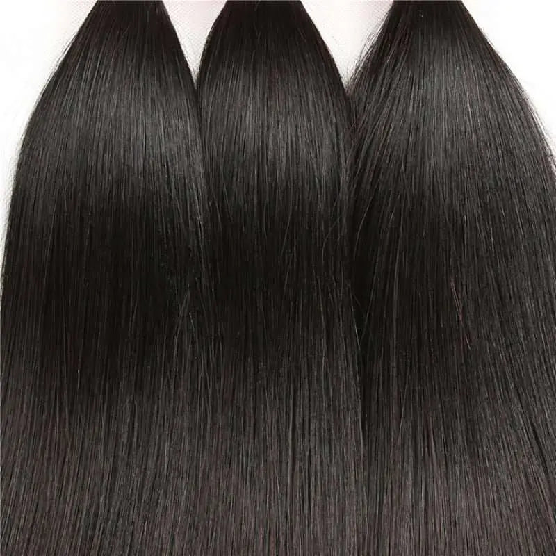 10A Grade 4 Bundles Loose Wave Natural Black Brazilian Virgin Hair - Yufei Hair