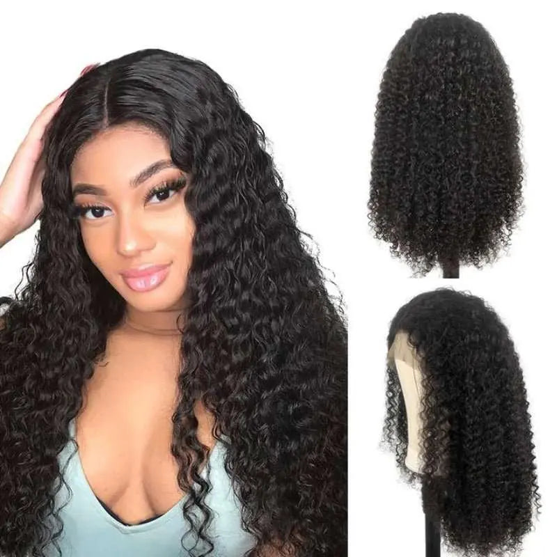 5x5 Kinky Curly Undetectable Invisible Lace Closure Wig丨Real HD Lace - Yufei Hair