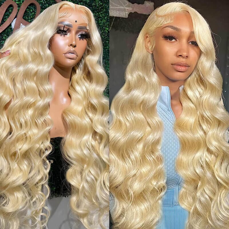 Princess 613 Blonde Color 13*4 Lace Frontal Body Wave Wigs - Yufei Hair