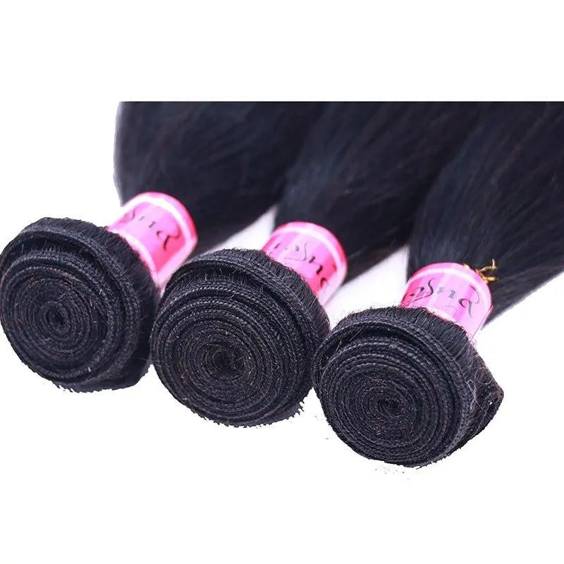 Remy Hair 3 Bundles Kinky Curly Natural Black Brazilian Virgin Hair - Yufei Hair